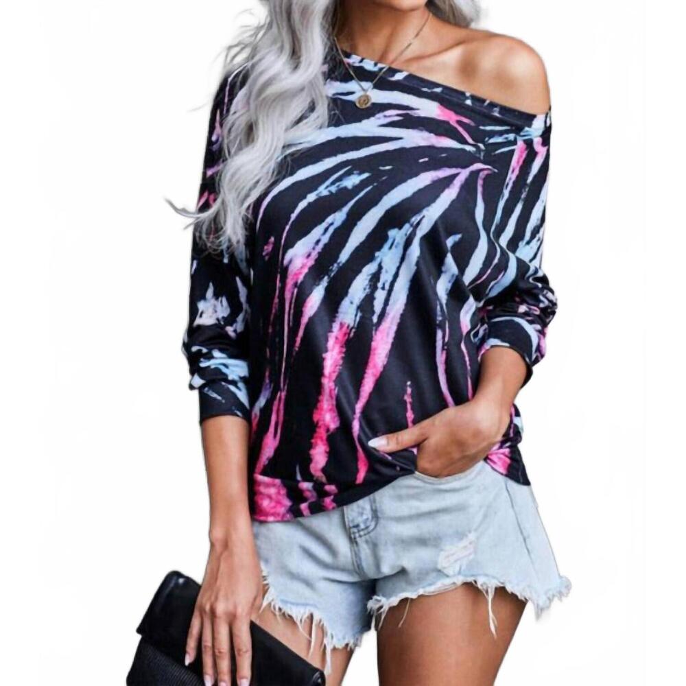 NEW FULL TIME PURCHASE valerie tie dye top in multi